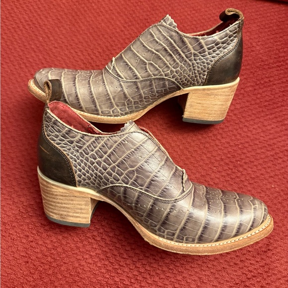 Freebird by Steven Sadie Stone Coco Croc Embossed - Picture 2 of 7